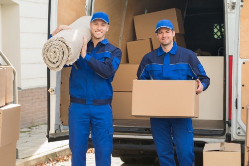 Local moving van service for residential moves in Roehampton