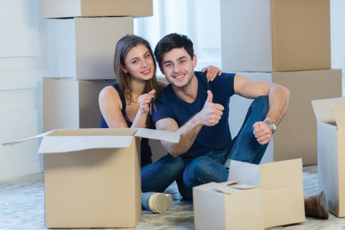 Local man with van in Roehampton handling furniture and boxes