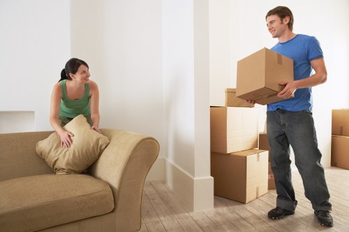 Safe loading and van transport for removals